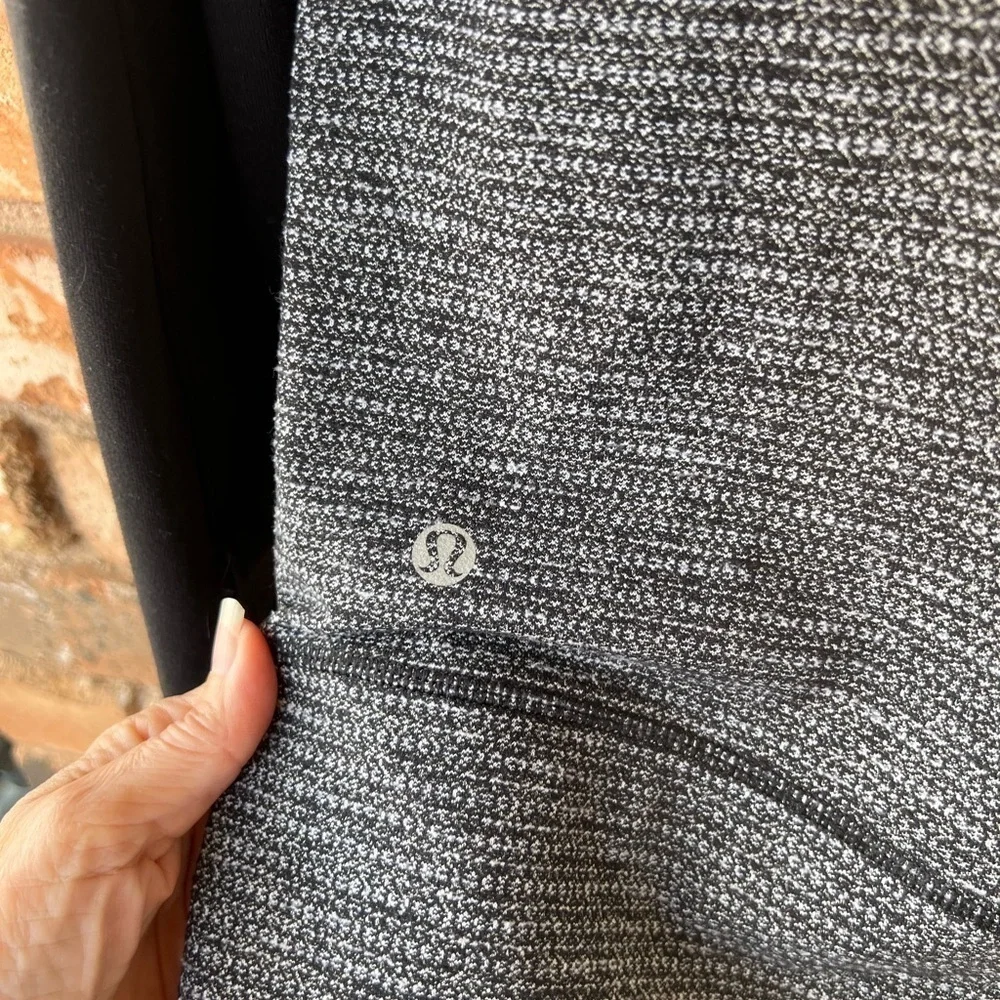 Lululemon Daily Yoga Jacket Reversible Slub Denim Purple Haze